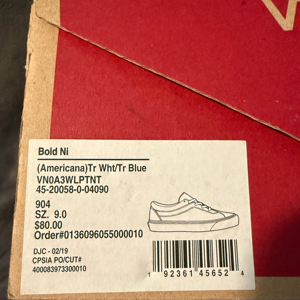 Vans Americana - Brand New in the Box - Unisex - Picture 9 of 9